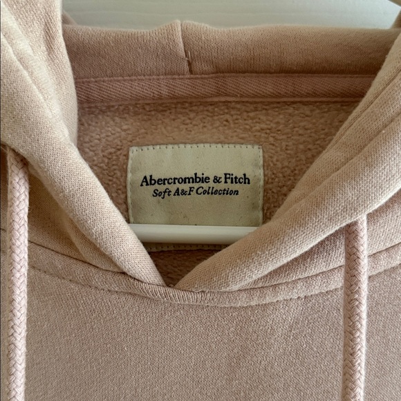 Abercrombie & Fitch Women's Pink Hoodie - Picture 2 of 3